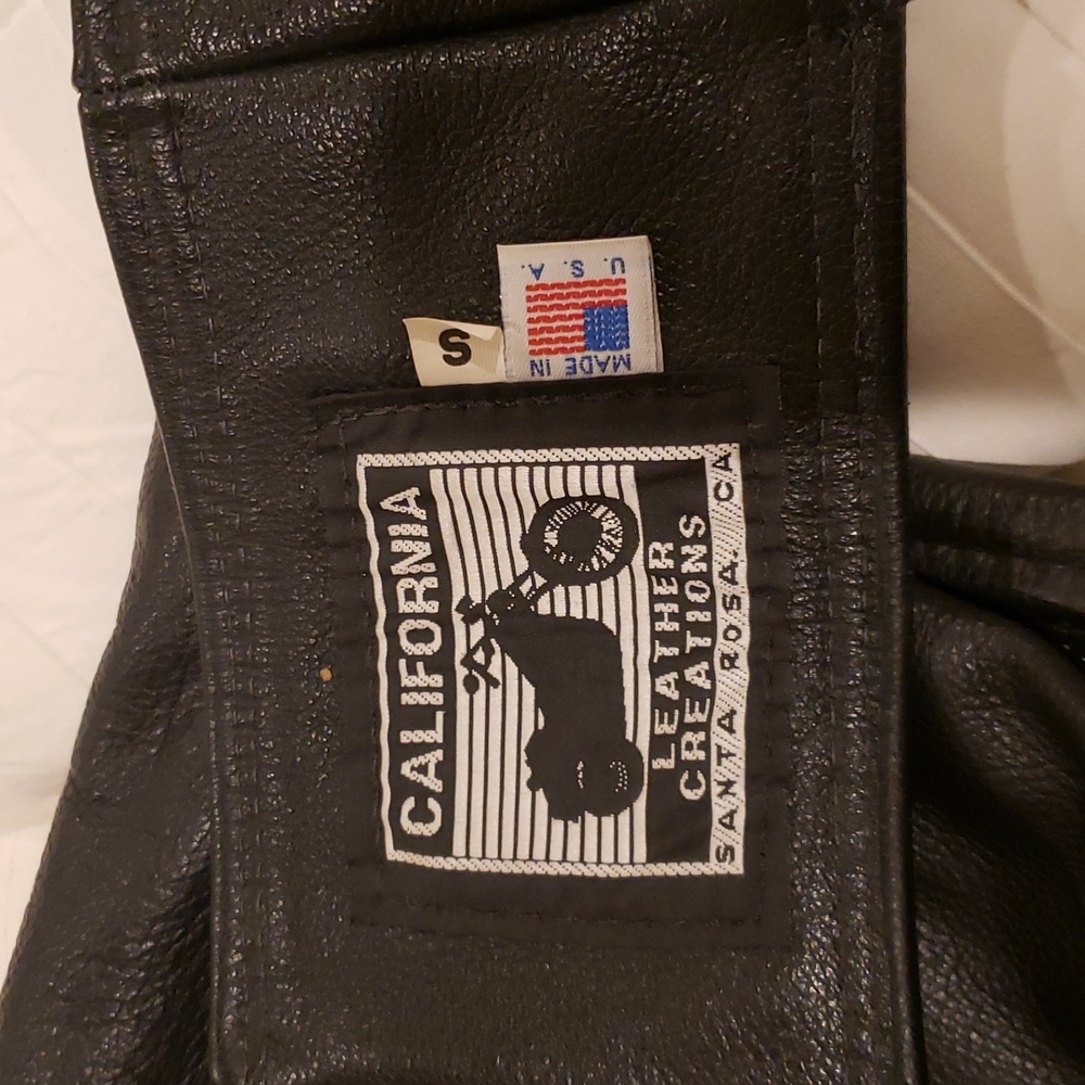 Leather chaps size small